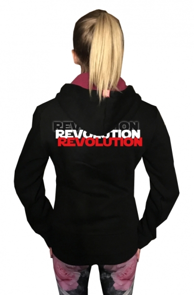 Druck18 Premium - Frauen Kapuzenjacke - Revolution