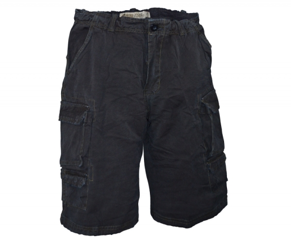 Cargo Short Vintage Big Game - schwarz