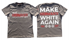 Premium Shirt - Make Germany White Again - grau