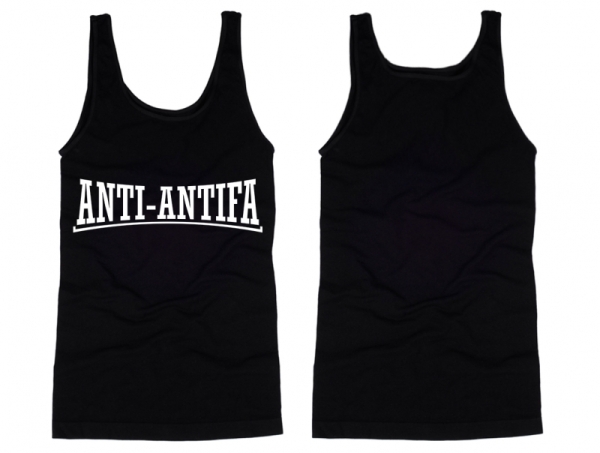 Muskelshirt/Tank Top - Anti-Antifa - klassisch