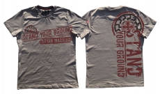 Premium Shirt - Stand your Ground - grau