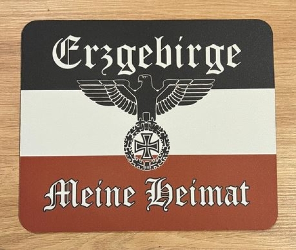 Mausunterlage / Mousepad / Mauspad - Erzgebirge meine Heimat