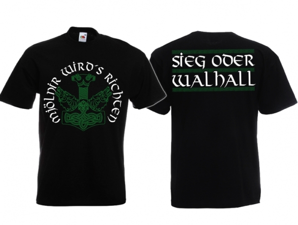 Frauen T-Shirt - Sieg oder Walhall