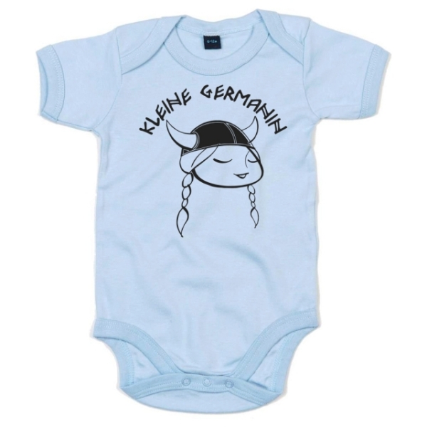 Baby-Bodie - Kleine Germanin - hellblau