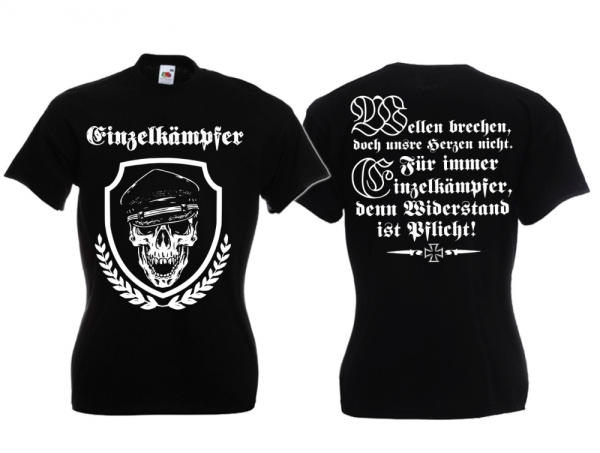 Frauen T-Shirt - Einzelkämpfer - Motiv 2