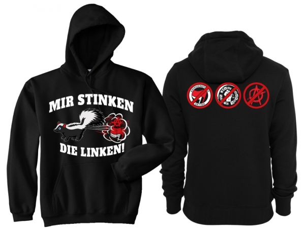 Frauen - Kapuzenpullover - Mir stinken die Linken - Motiv 1