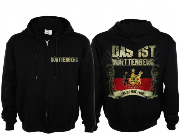 Kapuzenjacke - Meine Fahne - Württemberg