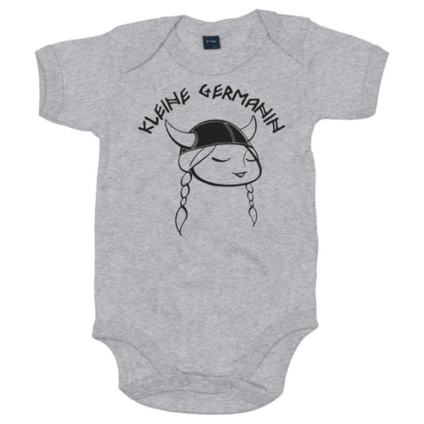 Baby-Bodie - Kleine Germanin - grau