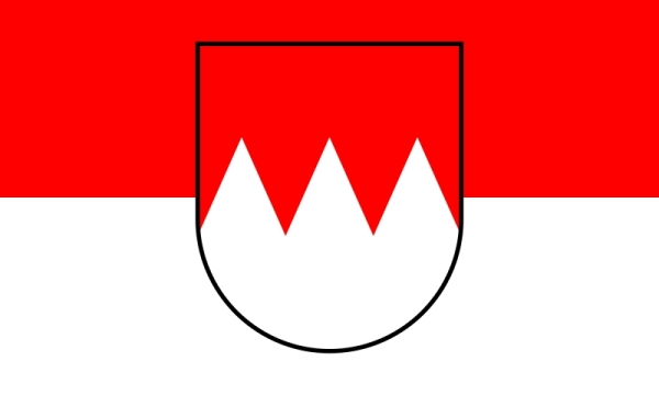 Fahne - Franken - mit Wappen (137)