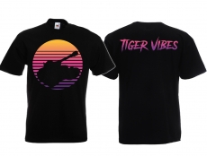 T-Hemd - Retro - Tiger Vibes