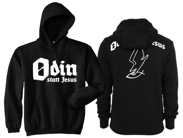 Kapuzenpullover - Odin statt Jesus - Motiv 2