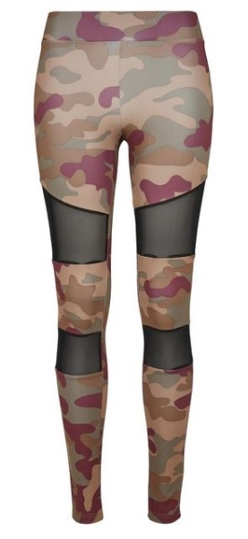 Frauen - Leggings - Camo Tech Mesh - redwood camo