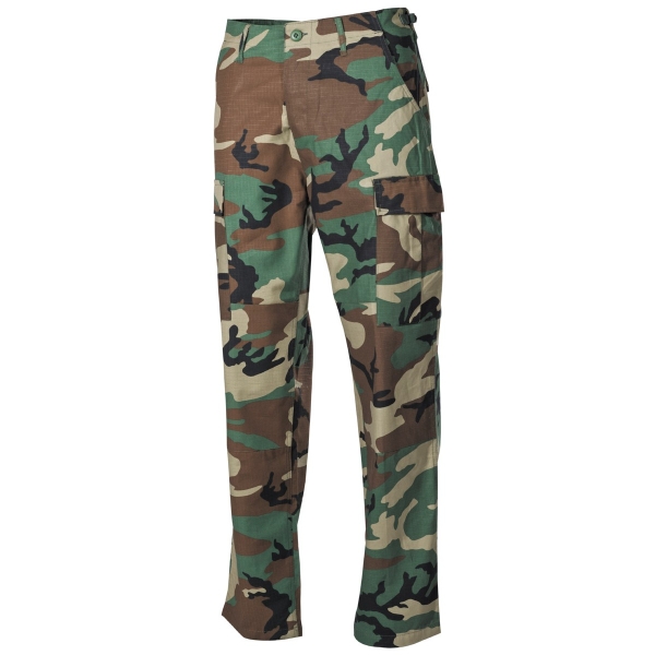 BDU Hose - Kampfhose MFH - Rip Stop - woodland