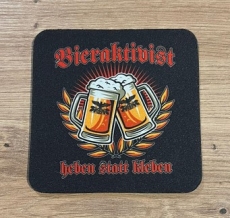 Getränkeuntersetzer - Bieraktivist