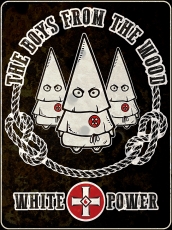 Blechschild - 30x40cm - KKK - The Boys from the Hood