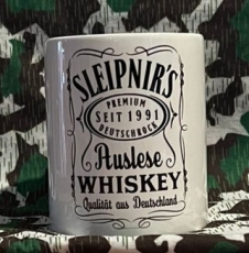 Tasse - Sleipnir - Du trinkst ein Bier, ich einen Whiskey - weiss