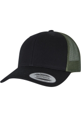 Cap - Snapback - Retro Trucker 2-Tone - black/loden