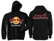 Frauen - Kapuzenpullover - Afrikakorps Bar Brattendorf - 100% Rommel-tastisch - schwarz