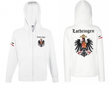 Kapuzenjacke - Lothringen - weiß