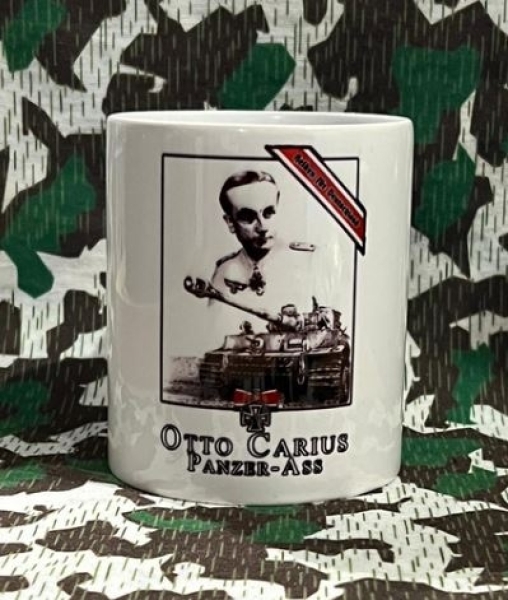 Tasse - Otto Carius - Motiv 2