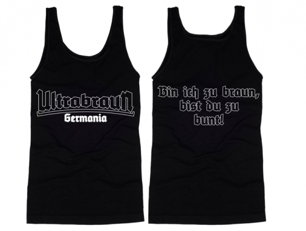 Muskelshirt/Tank Top - Ultrabraun