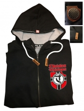 Druck18 Premium - Kapuzenjacke - Division Thüringen - schwarz