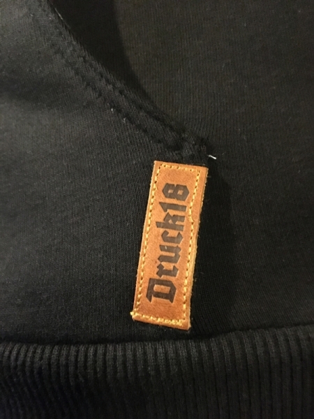 Druck18 Premium - Kapuzenjacke - Deutscher - schwarz