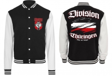 College Jacke - schwarz/weiß - Division Thüringen - Motiv 2