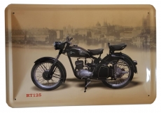 Blechschild - Simson RT125 - BS095 (125)